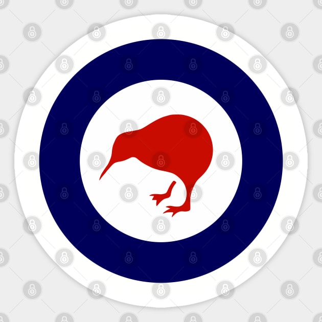RNZAF Royal New Zealand Air Force Roundel Sticker by Yesteeyear